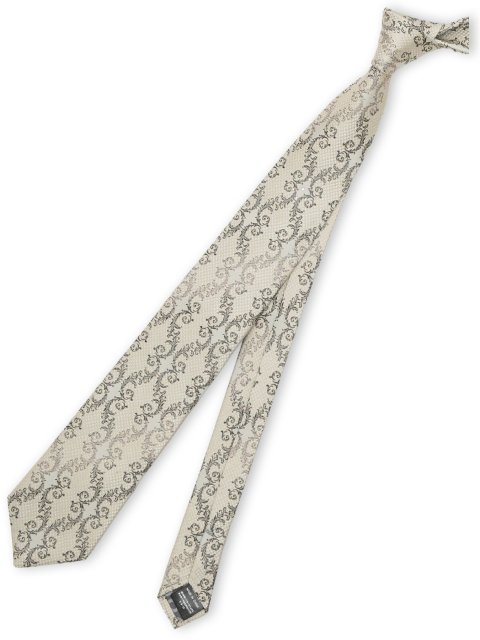 シルク ラインストーン付き ナロータイ 7.0cm幅