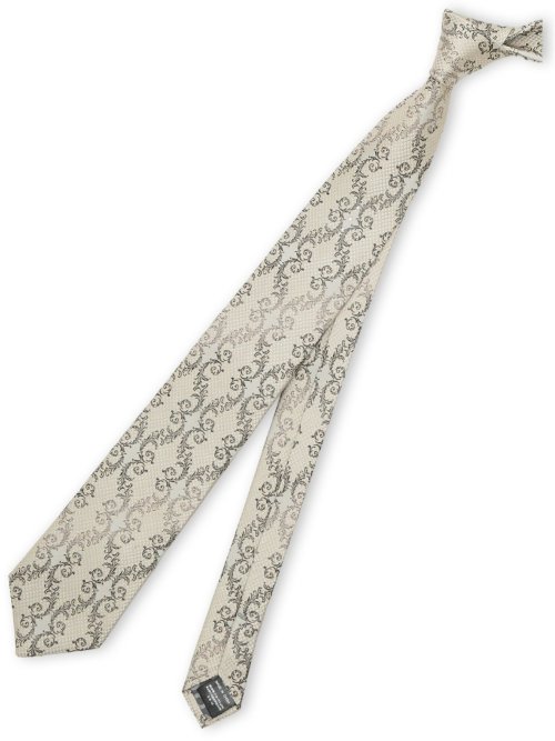 シルク ラインストーン付き ナロータイ 7.0cm幅