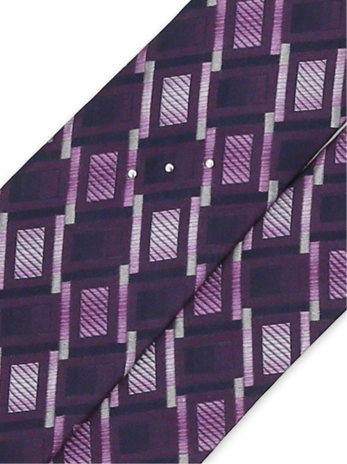 シルク ラインストーン付き ナロータイ 7.0cm幅