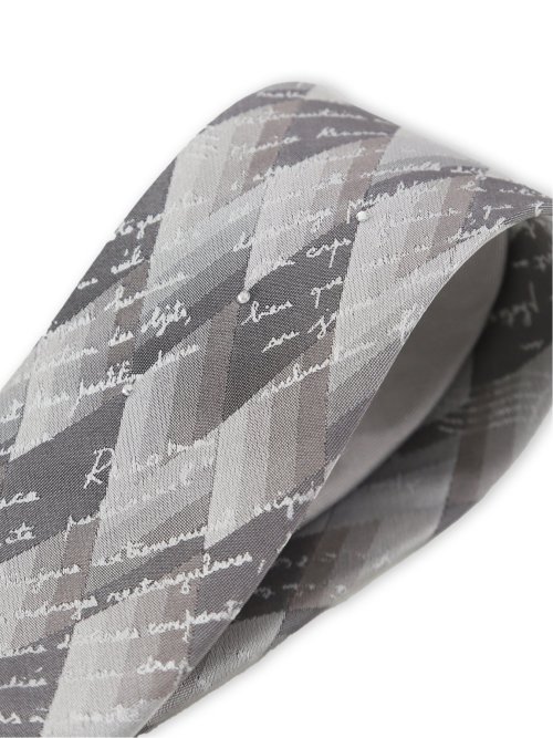 シルク ラインストーン付き ナロータイ 7.0cm幅