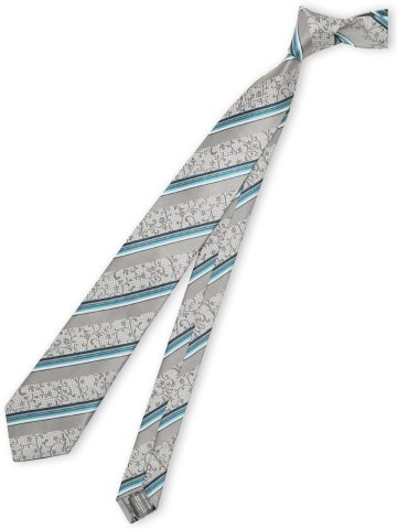 シルク ラインストーン付き ナロータイ 7.0cm幅