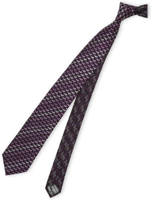 シルク ラインストーン付き ナロータイ&チーフセット