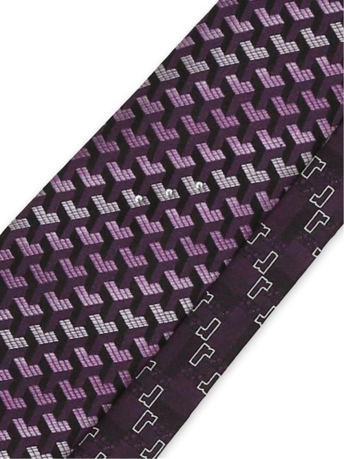 シルク ラインストーン付き ナロータイ&チーフセット