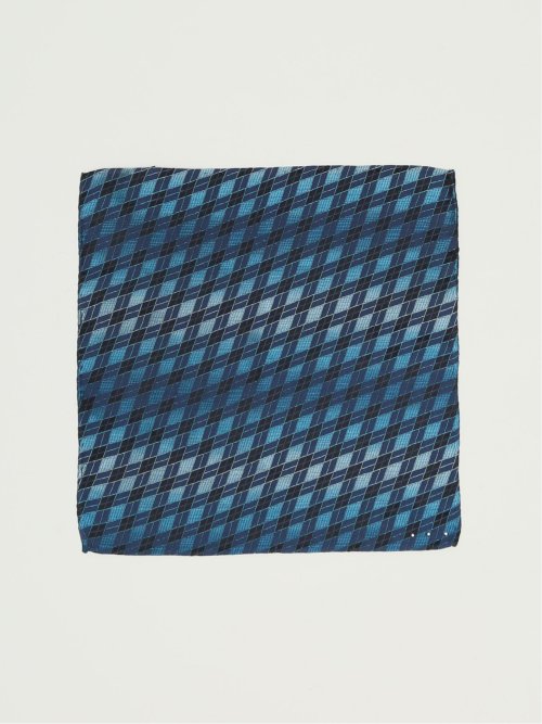 シルク ナロータイ&チーフセット