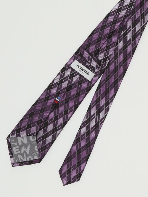 シルク ナロータイ&チーフセット