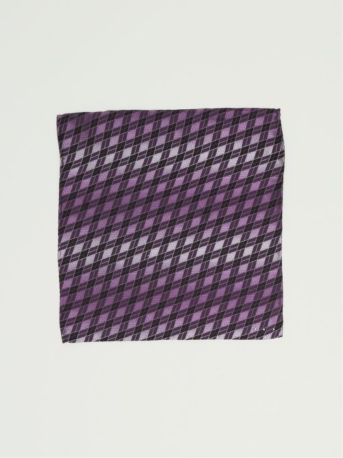 シルク ナロータイ&チーフセット