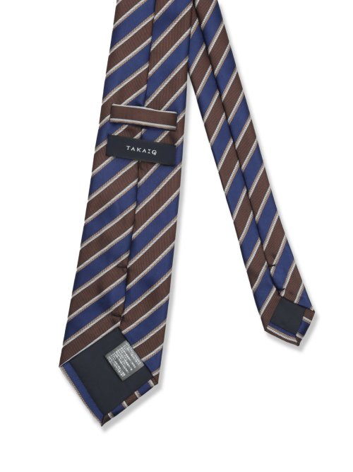 エコペット/ECO PET ストライプ柄 レギュラータイ 8.0cm幅