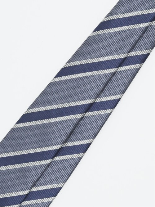 エコウォッシャブル ストライプ柄 レギュラータイ 8.0cm幅