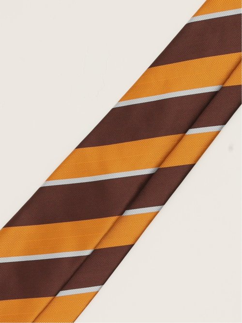 エコウォッシャブル ストライプ柄 レギュラータイ 8.0cm幅