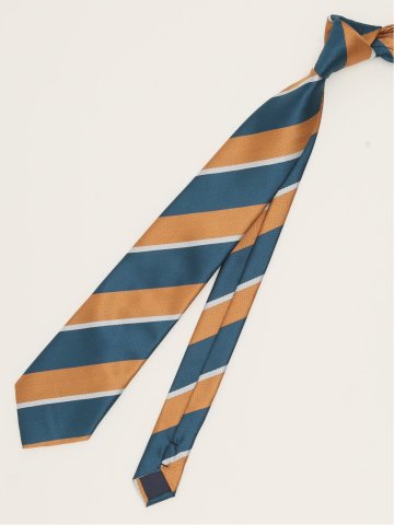 エコウォッシャブル ストライプ柄 レギュラータイ 8.0cm幅