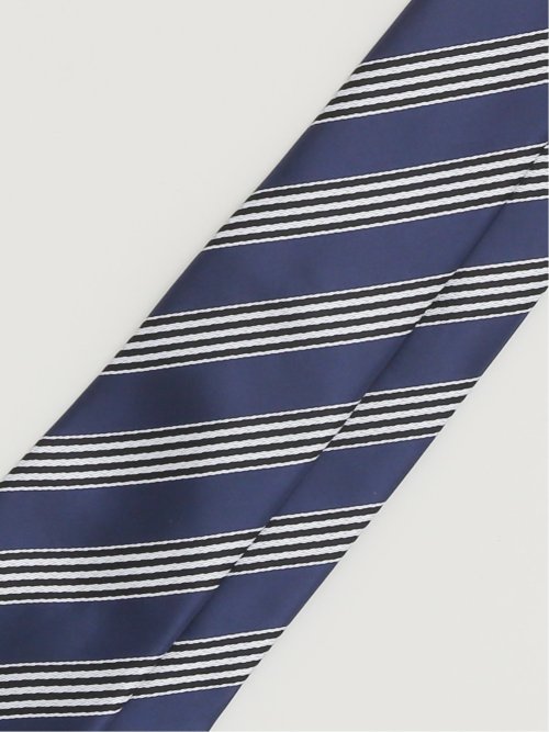 エコウォッシャブル ストライプ柄 レギュラータイ 8.0cm幅