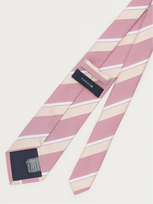 エコウォッシャブル ストライプ柄 レギュラータイ 8.0cm幅