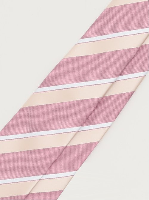 エコウォッシャブル ストライプ柄 レギュラータイ 8.0cm幅