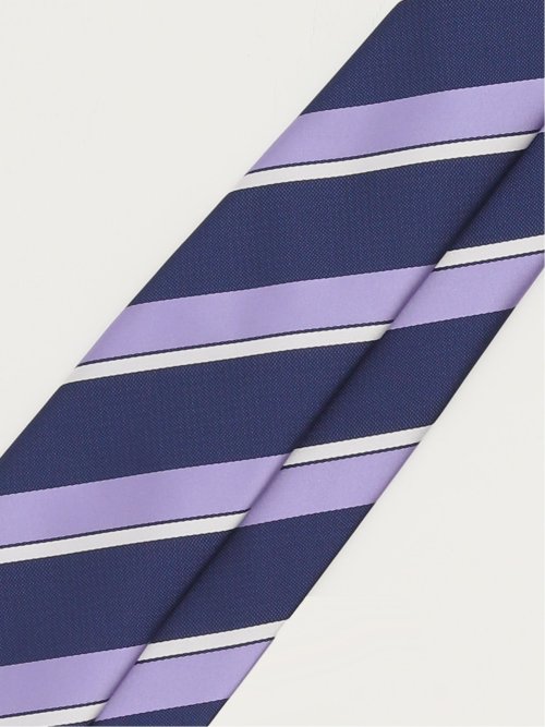 エコウォッシャブル ストライプ柄 レギュラータイ 8.0cm幅