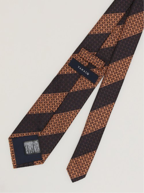 エコウォッシャブル ストライプ柄 レギュラータイ 8.0cm幅