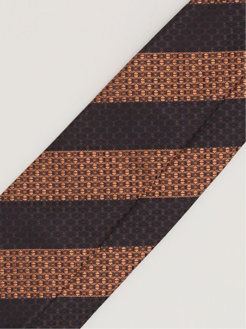 エコウォッシャブル ストライプ柄 レギュラータイ 8.0cm幅