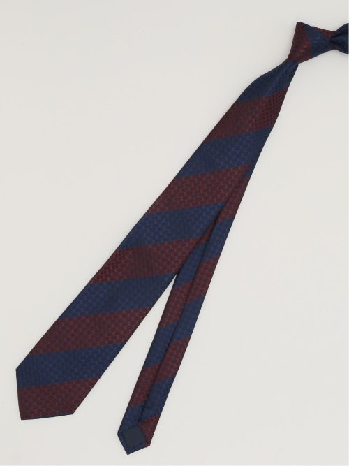 エコウォッシャブル ストライプ柄 レギュラータイ 8.0cm幅