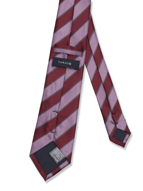 エコペット/ECO PET ストライプ柄 レギュラータイ 8.0cm幅