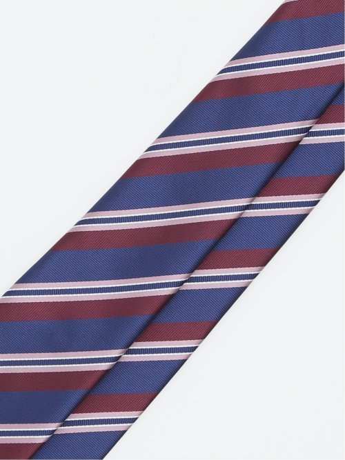 エコウォッシャブル ストライプ柄 レギュラータイ 8.0cm幅