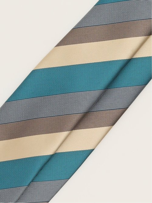 エコウォッシャブル ストライプ柄 レギュラータイ 8.0cm幅