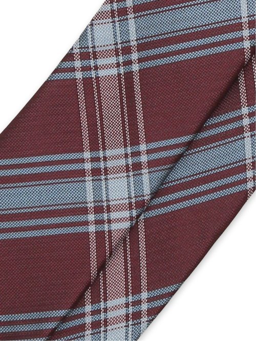 ウォッシャブル チェック柄 レギュラータイ 8.0cm幅