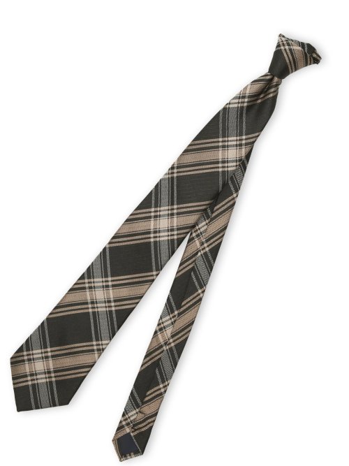 ウォッシャブル チェック柄 レギュラータイ 8.0cm幅