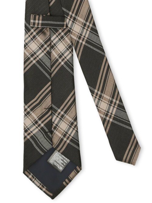 ウォッシャブル チェック柄 レギュラータイ 8.0cm幅