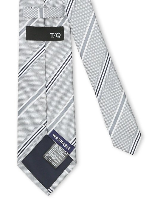 ウォッシャブル ストライプ柄 レギュラータイ 8.0cm幅