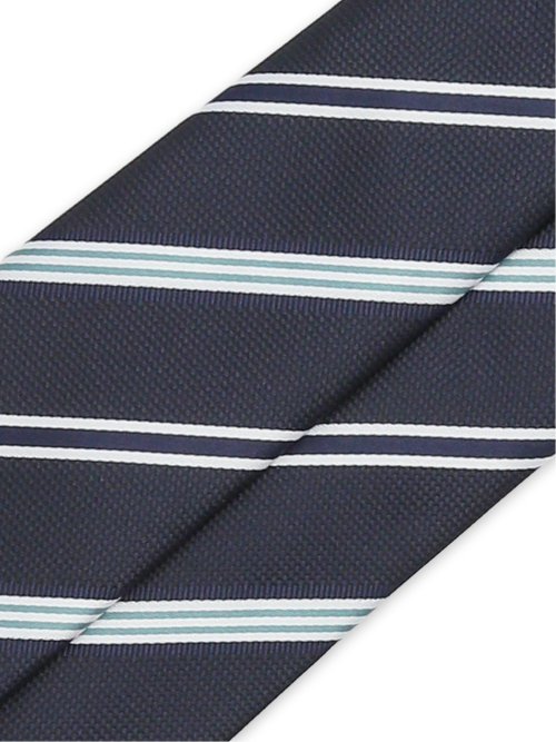 ウォッシャブル ストライプ柄 レギュラータイ 8.0cm幅