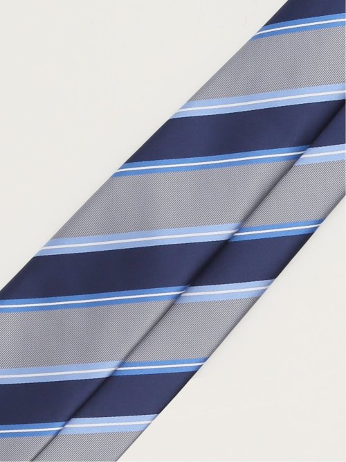 エコウォッシャブル ストライプ柄 レギュラータイ 8.0cm幅