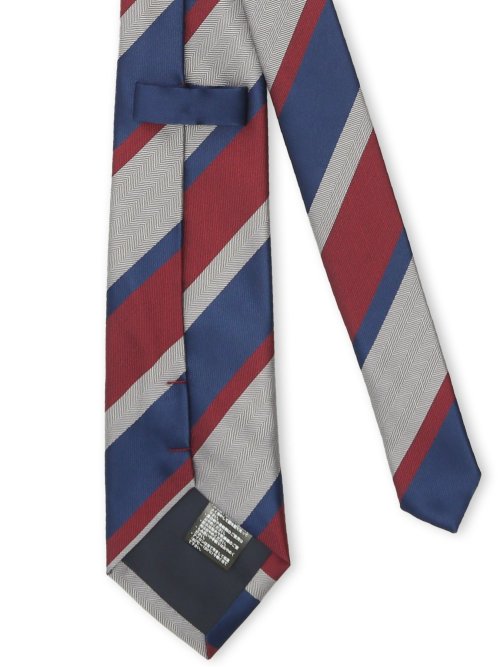 ウォッシャブル ストライプ柄 レギュラータイ 8.0cm幅