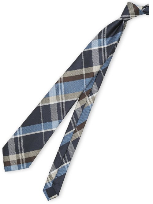 ウォッシャブル チェック柄 レギュラータイ 8.0cm幅