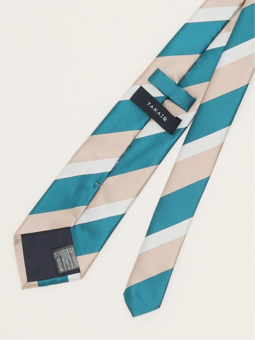 エコウォッシャブル ストライプ柄 レギュラータイ 8.0cm幅