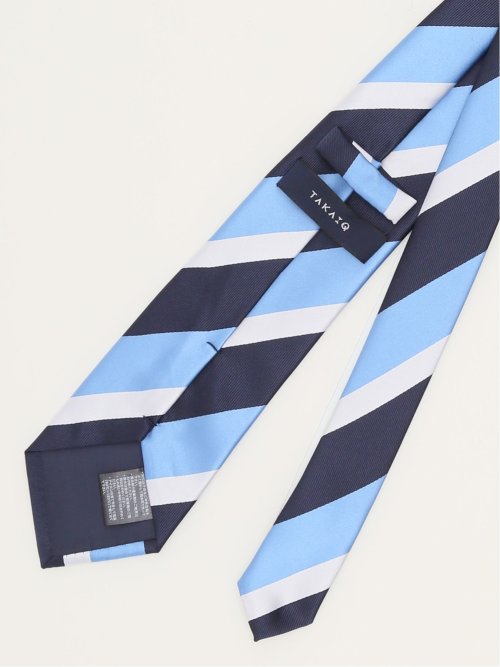 エコウォッシャブル ストライプ柄 レギュラータイ 8.0cm幅