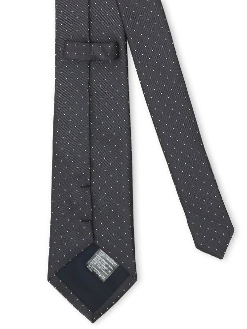 ウォッシャブル ドット柄 レギュラータイ 8.0cm幅