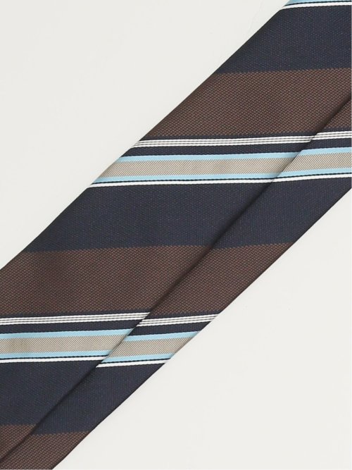 エコウォッシャブル ストライプ柄 レギュラータイ 8.0cm幅