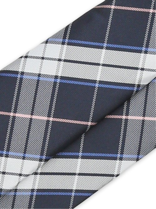 ウォッシャブル チェック柄 レギュラータイ 8.0cm幅