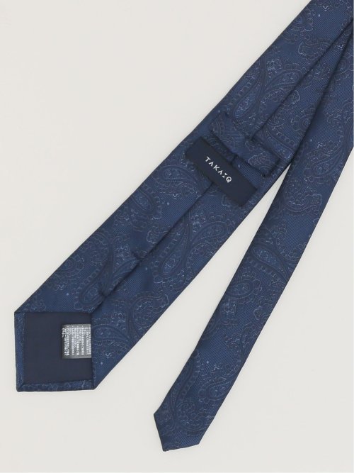 エコウォッシャブル ペイズリー柄 レギュラータイ 8.0cm幅