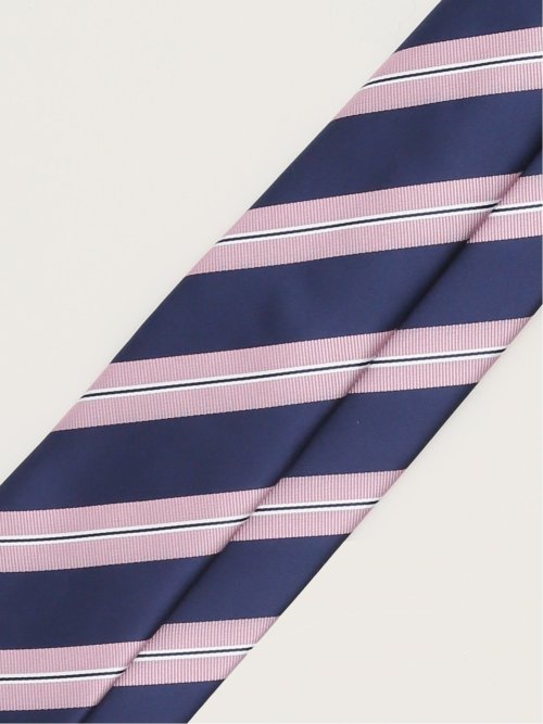 エコウォッシャブル ストライプ柄 レギュラータイ 8.0cm幅