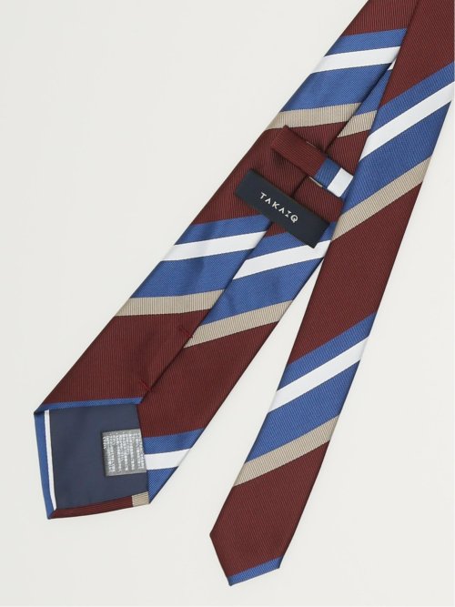 エコウォッシャブル ストライプ柄 レギュラータイ 8.0cm幅