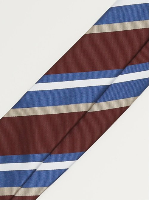 エコウォッシャブル ストライプ柄 レギュラータイ 8.0cm幅