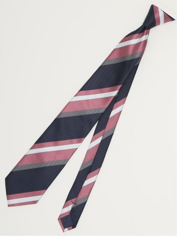 エコウォッシャブル ストライプ柄 レギュラータイ 8.0cm幅