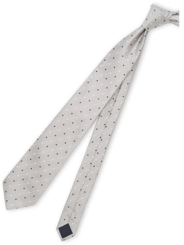 ウォッシャブル ドット柄 レギュラータイ 8.0cm幅