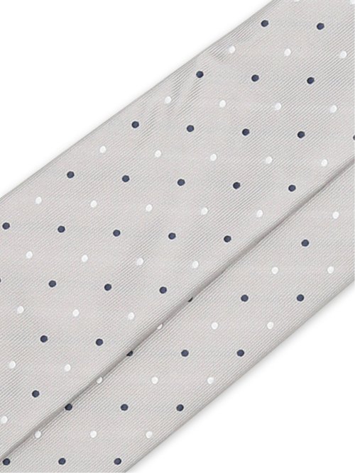 ウォッシャブル ドット柄 レギュラータイ 8.0cm幅