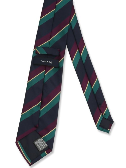 エコペット/ECO PET ストライプ柄 レギュラータイ 8.0cm幅