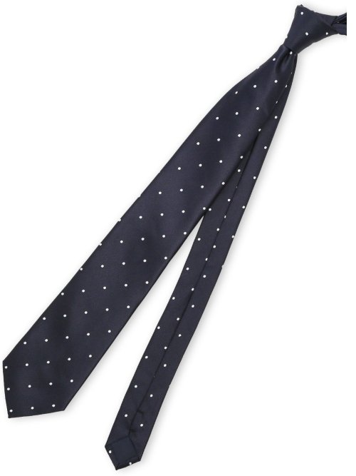 ウォッシャブル ドット柄 レギュラータイ 8.0cm幅