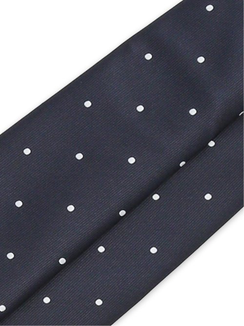 ウォッシャブル ドット柄 レギュラータイ 8.0cm幅