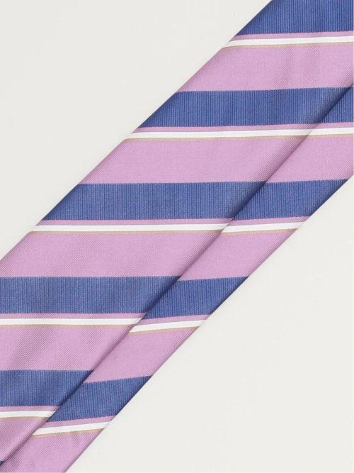 エコウォッシャブル ストライプ柄 レギュラータイ 8.0cm幅