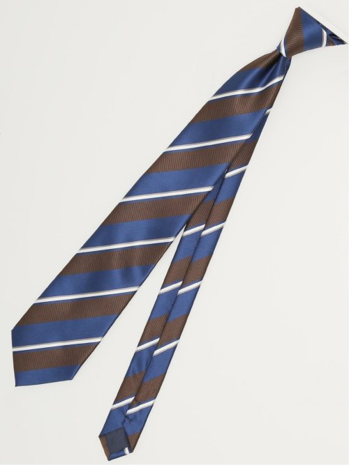 エコウォッシャブル ストライプ柄 レギュラータイ 8.0cm幅