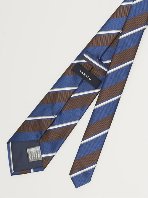 エコウォッシャブル ストライプ柄 レギュラータイ 8.0cm幅